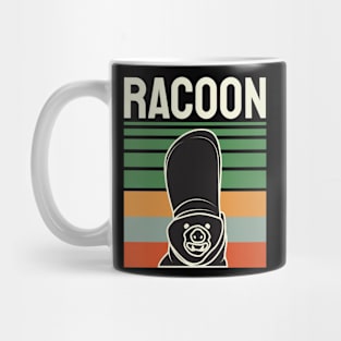 Vintage Funny Cute Racoon Mug